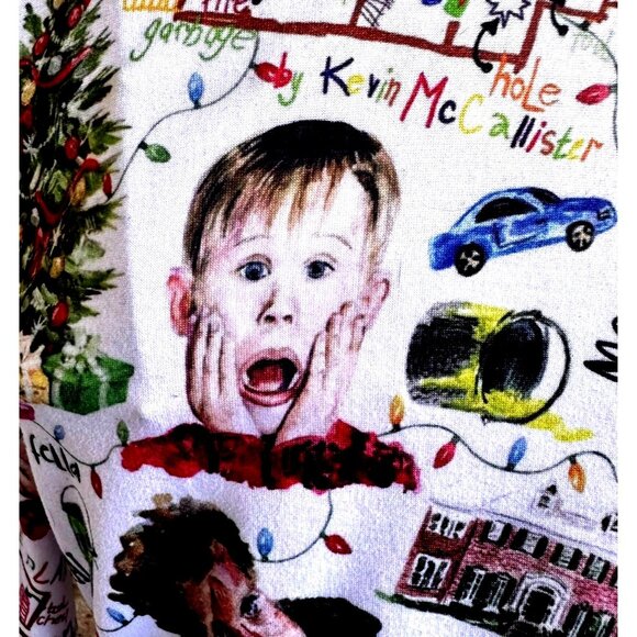 Home Alone Toddler Pajama Set Top 6XL 14 16T Bottoms 3XL 7 8T Retro Christmas - Picture 3 of 12